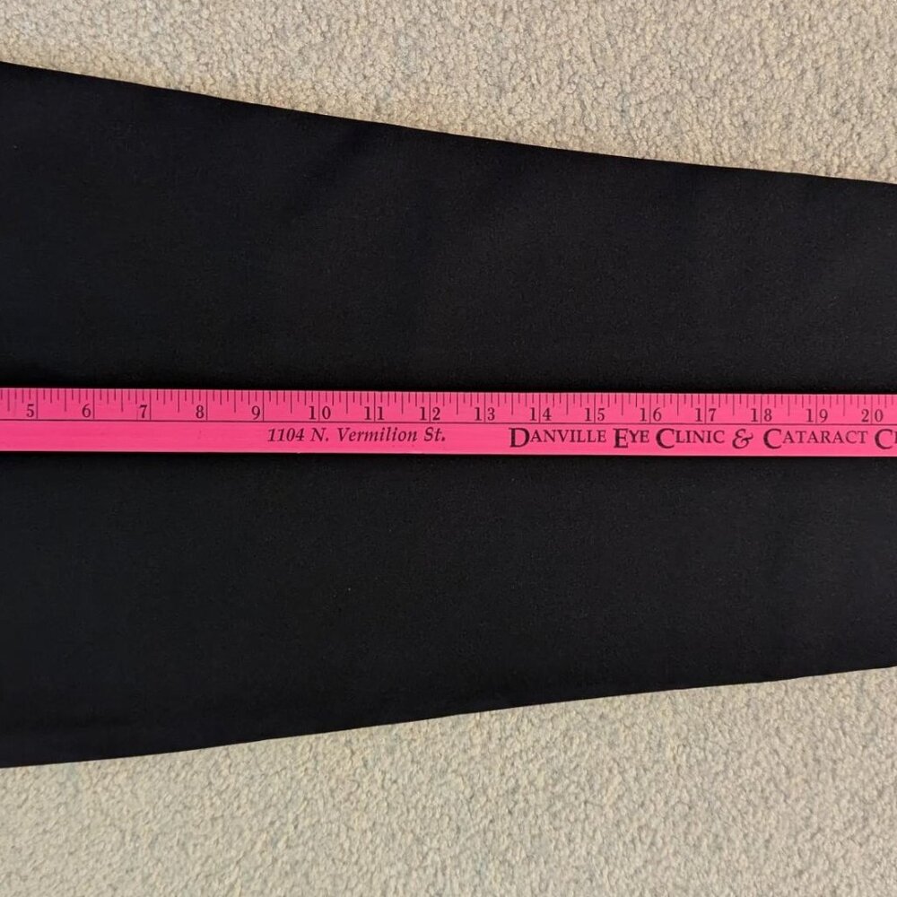 Excellent Condition Bon Worth Black Slacks, Size PMS, Inseam 25 - Picture 5 of 5